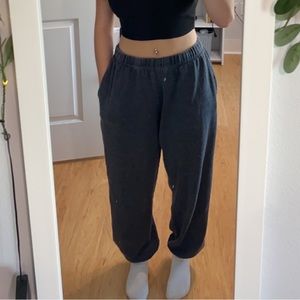 Dark Grey Garage Sweatpants